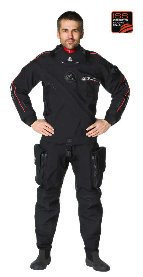 Гидрокостюм сухой Waterproof D7 PRO ISS, триламинат, мужской