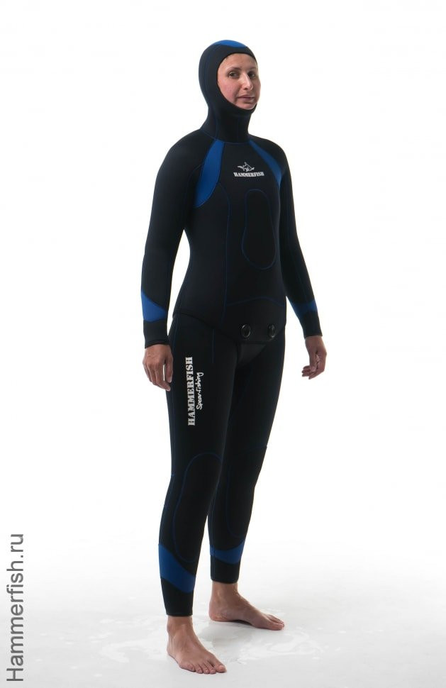 Гидрокостюм HAMMERFISH 3 мм AQUASTRETCH WOMAN, высокие штаны